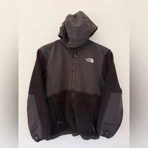 The North Face Girl's Hooded Denali Fleece Jacket | Size Large